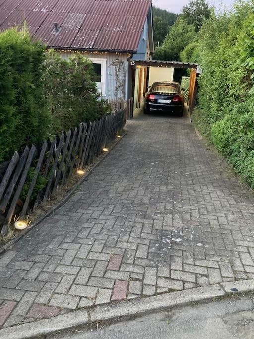 Behagliches Nurdachhaus Im Ferienhausgebiet Langelsheim Exteriér fotografie